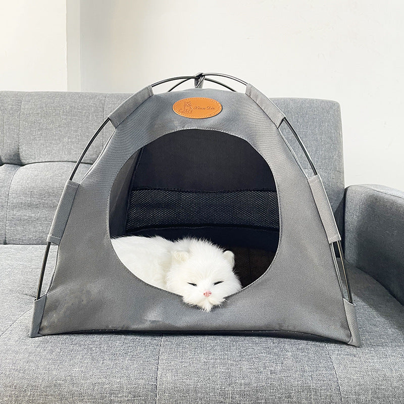 Portable Cat Outdoor Tent – Cozy Canvas Shelter