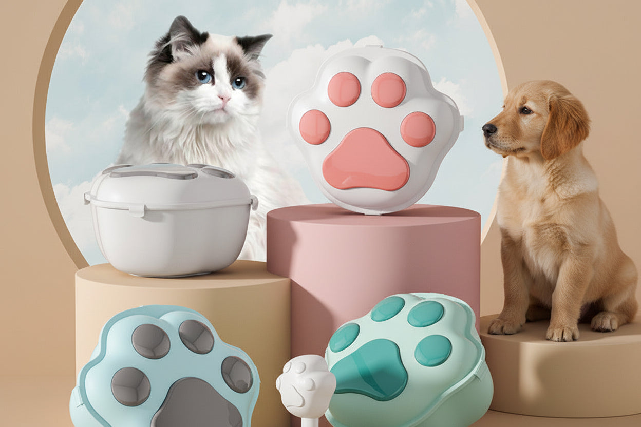 Dog & Cat Food Storage Container – Large Capacity