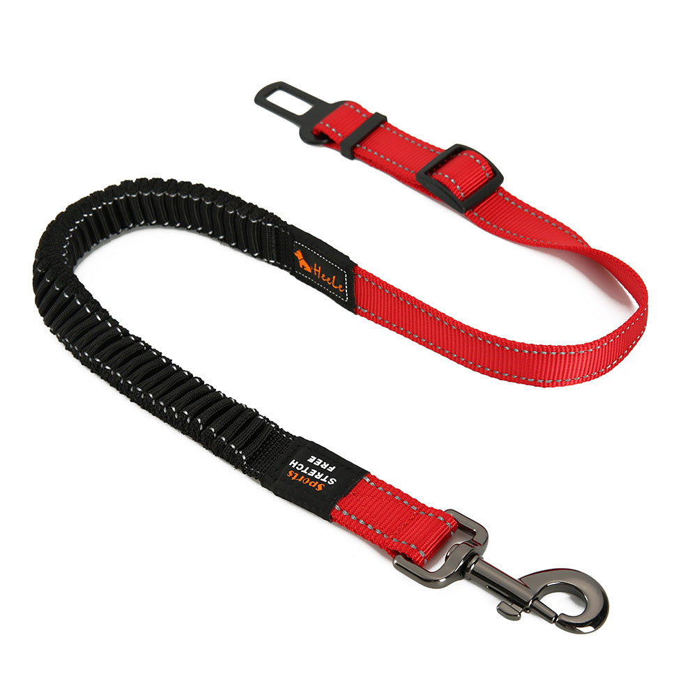 Elastic Dog Car Seat Belt – Stretch Safety Lead