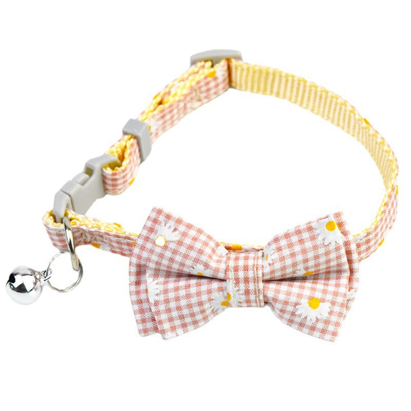British Short Blue Cat Collar – Safety Buckle & Bell