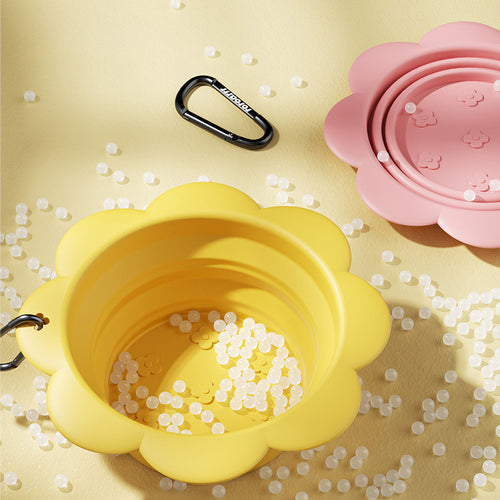 Collapsible Dog Bowl – Silicone Travel Feeding Cup