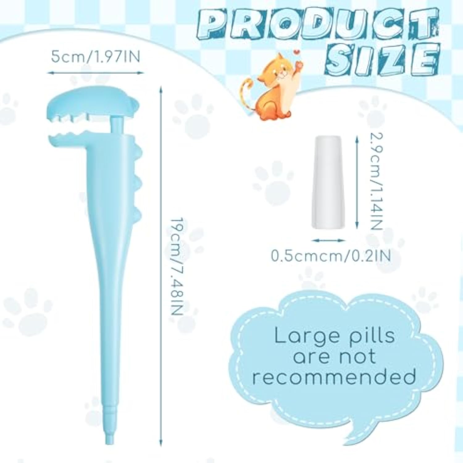 Pet Pill Shooter – Easy Oral Tablet Dispenser for Cats