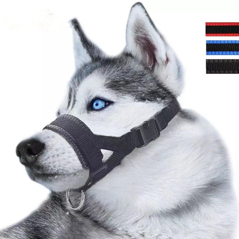 Anti-Bark Dog Muzzle – Breathable Nylon Design