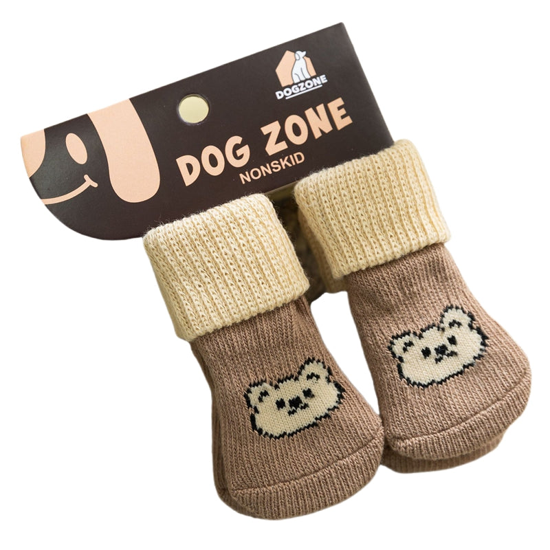 Long Tube Dog Socks – Anti-Slip Outdoor Grip