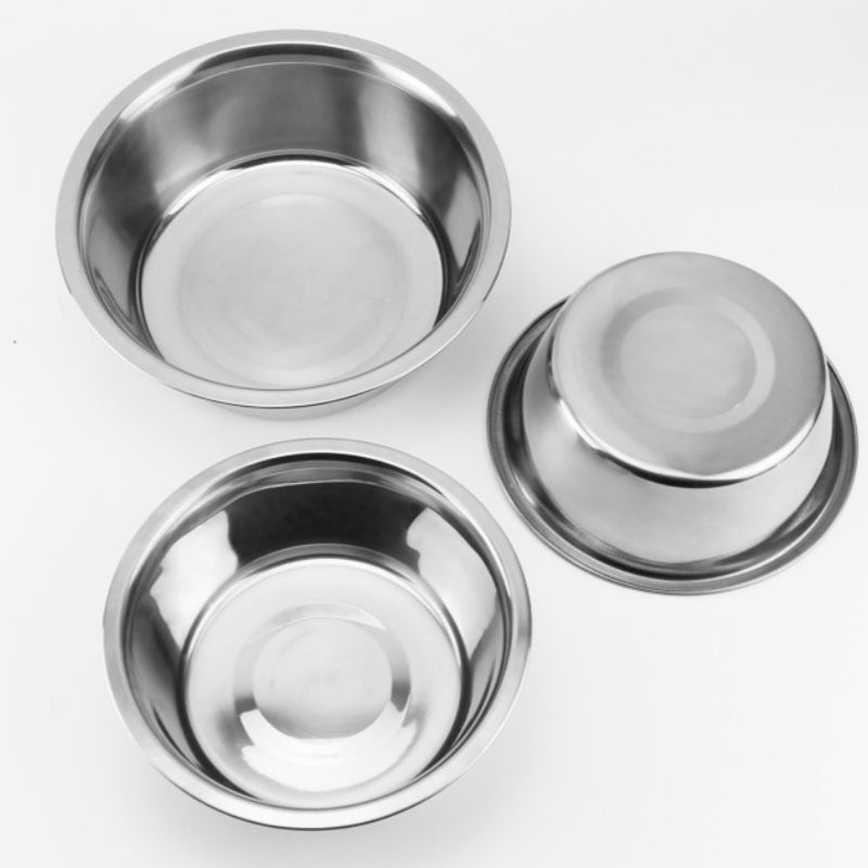 Stainless Steel Dog Bowl – Durable Pet Feeding Pot