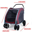 Dog & Cat Stroller Raincoat – Wind & Rain Protection for Pets