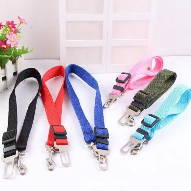 Dog Car Seat Belt – Adjustable Harness Leash