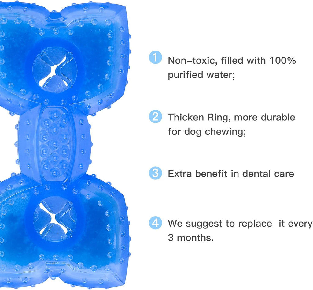 Puppy Teething Toy – Cooling Chew with Treat Slot